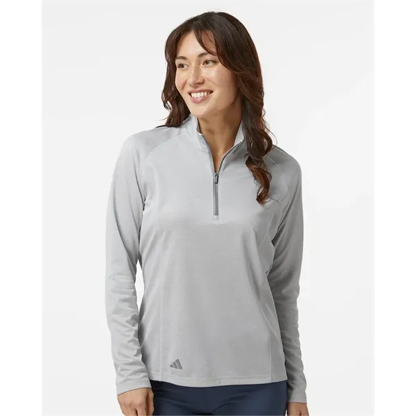 Adidas Women's Space Dyed Quarter-Zip Pullover - Adidas Women's Space Dyed Quarter-Zip Pullover - Image 0 of 6