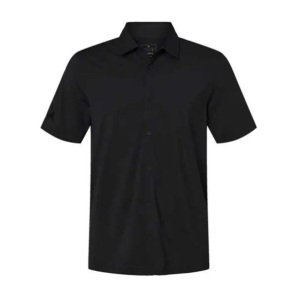 Adidas Men's Button Down Short Sleeve Shirt - Adidas Men's Button Down Short Sleeve Shirt - Image 3 of 8