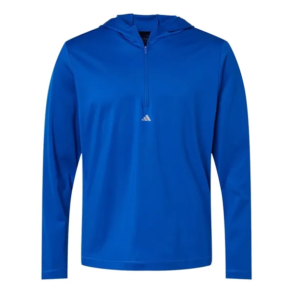 Adidas Men's Lightweight Performance Quarter-Zip Hooded P... - Adidas Men's Lightweight Performance Quarter-Zip Hooded P... - Image 5 of 8