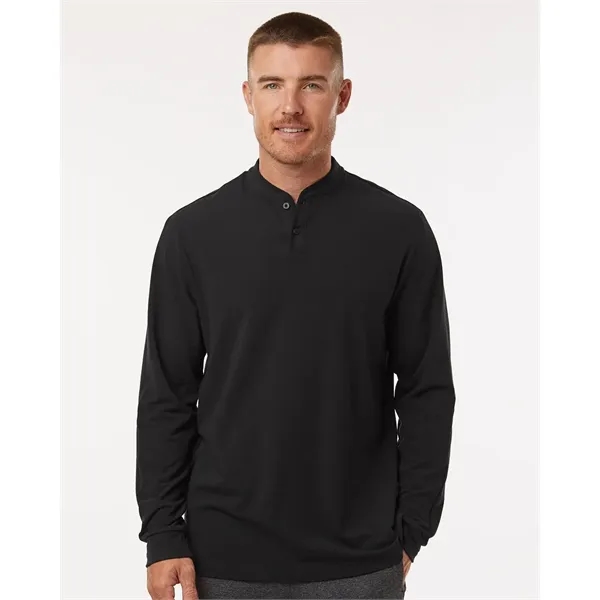 Adidas Men's Henley Long Sleeve T-Shirt - Adidas Men's Henley Long Sleeve T-Shirt - Image 0 of 6