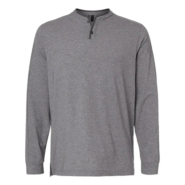 Adidas Men's Henley Long Sleeve T-Shirt - Adidas Men's Henley Long Sleeve T-Shirt - Image 5 of 6