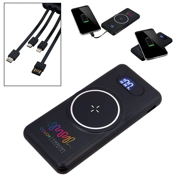 Magnetic Wireless Charger & Power Bank 10,000mAh - Magnetic Wireless Charger & Power Bank 10,000mAh - Image 0 of 0