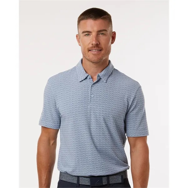 Adidas Men's Printed Blend Polo - Adidas Men's Printed Blend Polo - Image 0 of 8