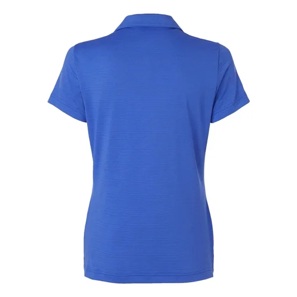 Adidas Women's Textured Stripe Polo - Adidas Women's Textured Stripe Polo - Image 6 of 10
