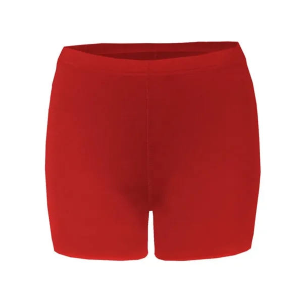 Alleson Athletic Women's Compression 4'' Inseam Shorts - Alleson Athletic Women's Compression 4'' Inseam Shorts - Image 7 of 12