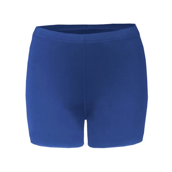 Alleson Athletic Women's Compression 4'' Inseam Shorts - Alleson Athletic Women's Compression 4'' Inseam Shorts - Image 10 of 12