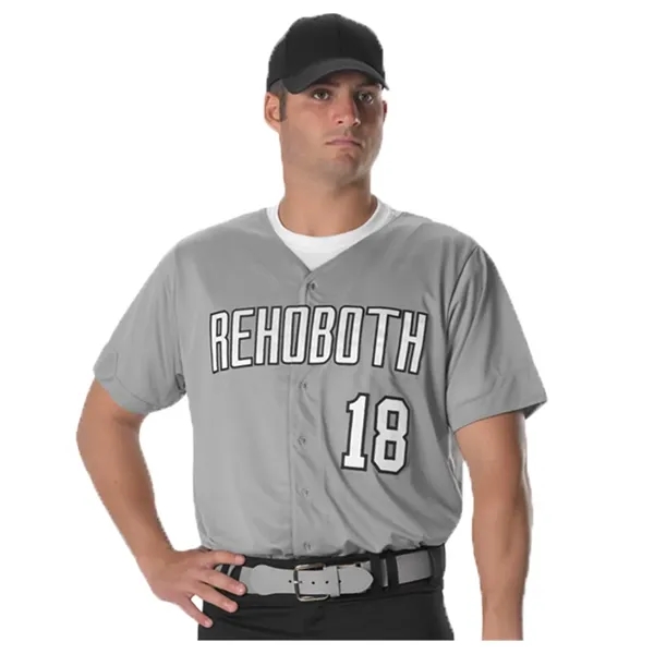 Alleson Athletic Men's Full Button Lightweight Baseball J... - Alleson Athletic Men's Full Button Lightweight Baseball J... - Image 0 of 13
