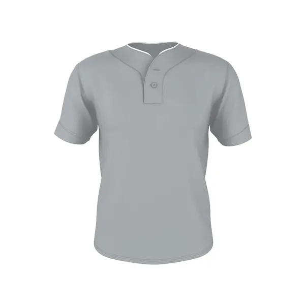 Alleson Athletic Men's Two Button Mesh Baseball Jersey Wi... - Alleson Athletic Men's Two Button Mesh Baseball Jersey Wi... - Image 9 of 28