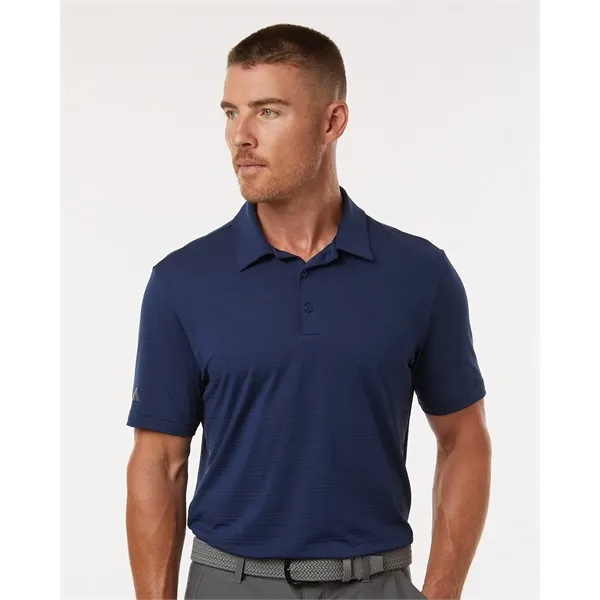 Adidas Men's Textured Stripe Polo