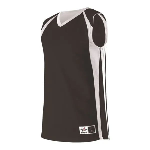 Alleson Athletic Men's Reversible Basketball Jersey - Alleson Athletic Men's Reversible Basketball Jersey - Image 2 of 10