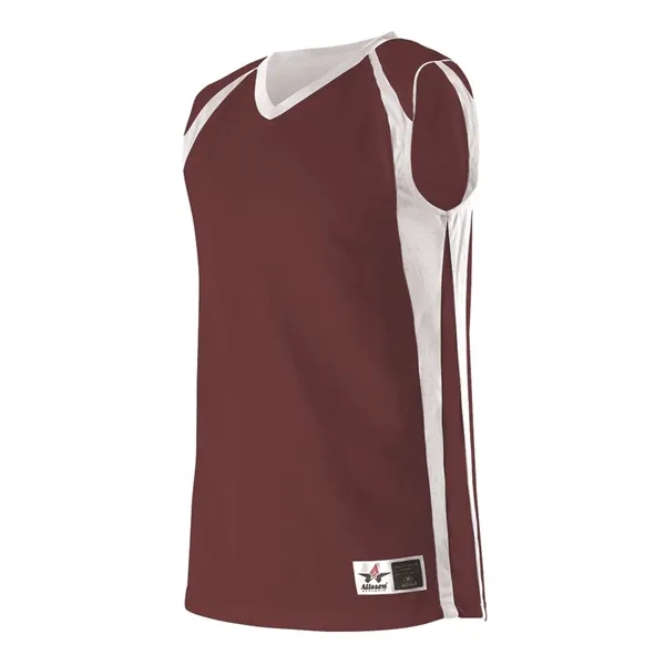 Alleson Athletic Men's Reversible Basketball Jersey - Alleson Athletic Men's Reversible Basketball Jersey - Image 6 of 10
