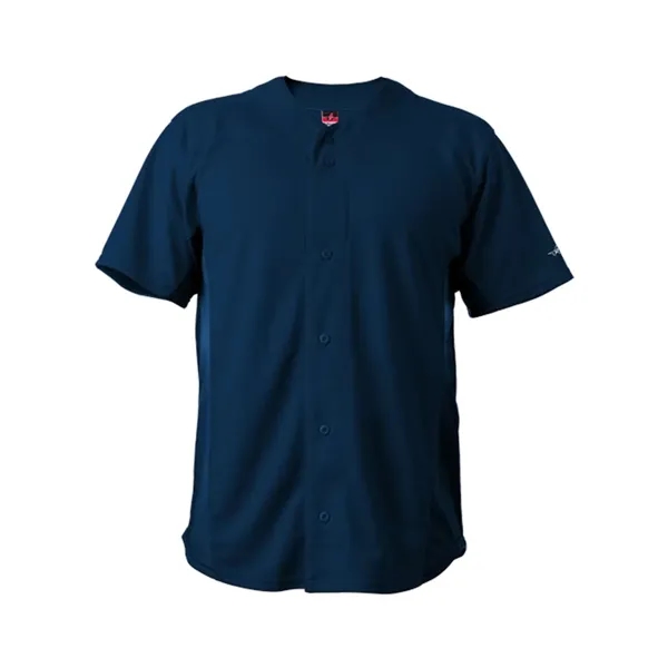 Alleson Athletic Unisex Crush Full Button Baseball Jersey - Alleson Athletic Unisex Crush Full Button Baseball Jersey - Image 3 of 16