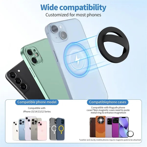 Silicone Magnetic Phone Grip Holder - Silicone Magnetic Phone Grip Holder - Image 3 of 4