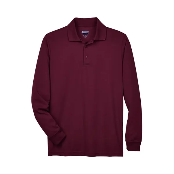 CORE365 Men's Pinnacle Performance Long Sleeve Pique Polo - CORE365 Men's Pinnacle Performance Long Sleeve Pique Polo - Image 3 of 20