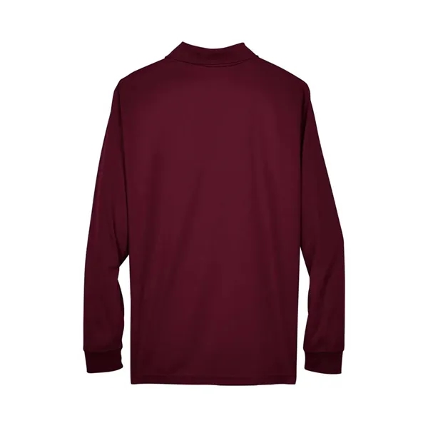 CORE365 Men's Pinnacle Performance Long Sleeve Pique Polo - CORE365 Men's Pinnacle Performance Long Sleeve Pique Polo - Image 4 of 20