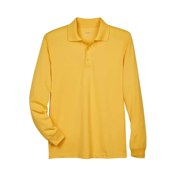 CORE365 Men's Pinnacle Performance Long Sleeve Pique Polo - CORE365 Men's Pinnacle Performance Long Sleeve Pique Polo - Image 5 of 20