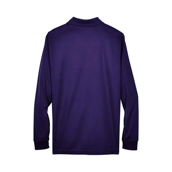 CORE365 Men's Pinnacle Performance Long Sleeve Pique Polo - CORE365 Men's Pinnacle Performance Long Sleeve Pique Polo - Image 8 of 20