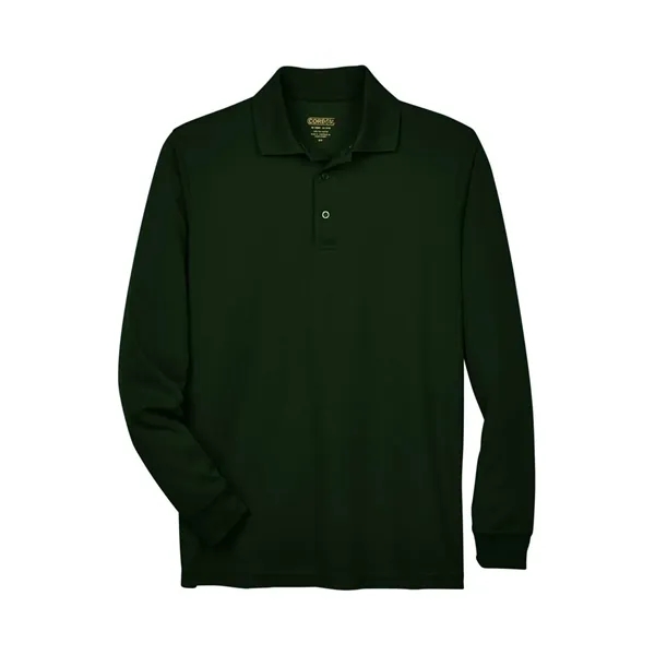 CORE365 Men's Pinnacle Performance Long Sleeve Pique Polo - CORE365 Men's Pinnacle Performance Long Sleeve Pique Polo - Image 15 of 20