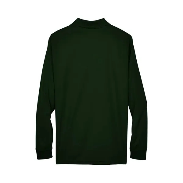 CORE365 Men's Pinnacle Performance Long Sleeve Pique Polo - CORE365 Men's Pinnacle Performance Long Sleeve Pique Polo - Image 16 of 20