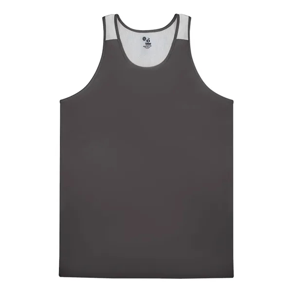 Alleson Athletic Men's Ventback Singlet Tank Top - Alleson Athletic Men's Ventback Singlet Tank Top - Image 5 of 12