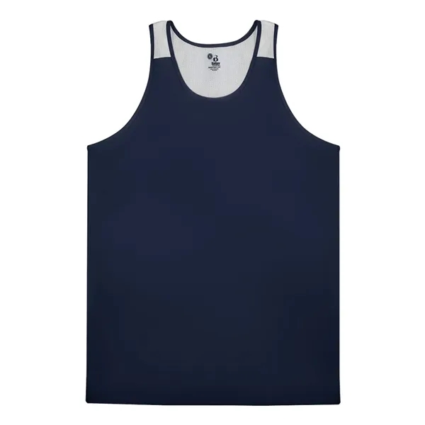 Alleson Athletic Men's Ventback Singlet Tank Top - Alleson Athletic Men's Ventback Singlet Tank Top - Image 7 of 12