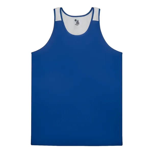 Alleson Athletic Men's Ventback Singlet Tank Top - Alleson Athletic Men's Ventback Singlet Tank Top - Image 11 of 12