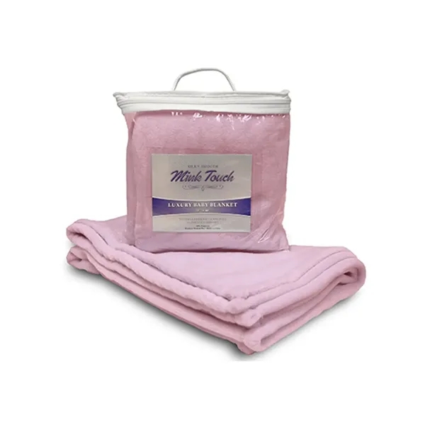 Alpine Fleece Mink Touch Luxury Baby Blanket - Alpine Fleece Mink Touch Luxury Baby Blanket - Image 3 of 6