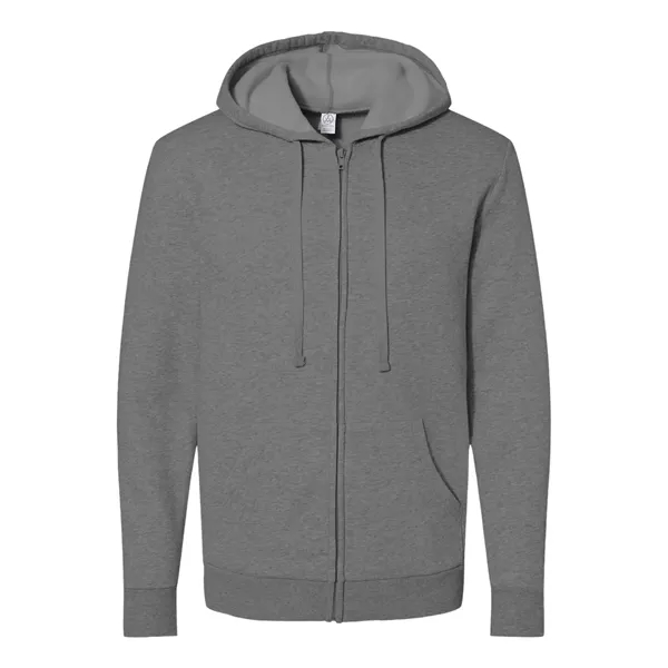 Alternative Unisex Eco-Cozy Fleece Full-Zip Hoodie - Alternative Unisex Eco-Cozy Fleece Full-Zip Hoodie - Image 1 of 6
