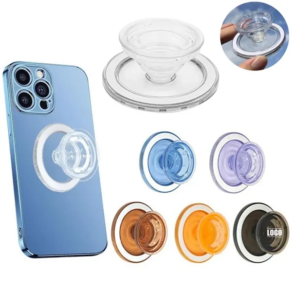 TransparentMagnetic PopUp Phone Grip - TransparentMagnetic PopUp Phone Grip - Image 0 of 6
