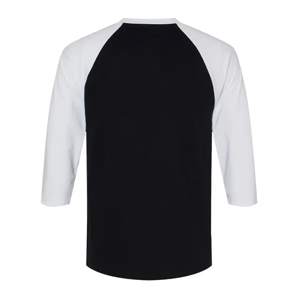 American Apparel Unisex CVC Raglan Tee