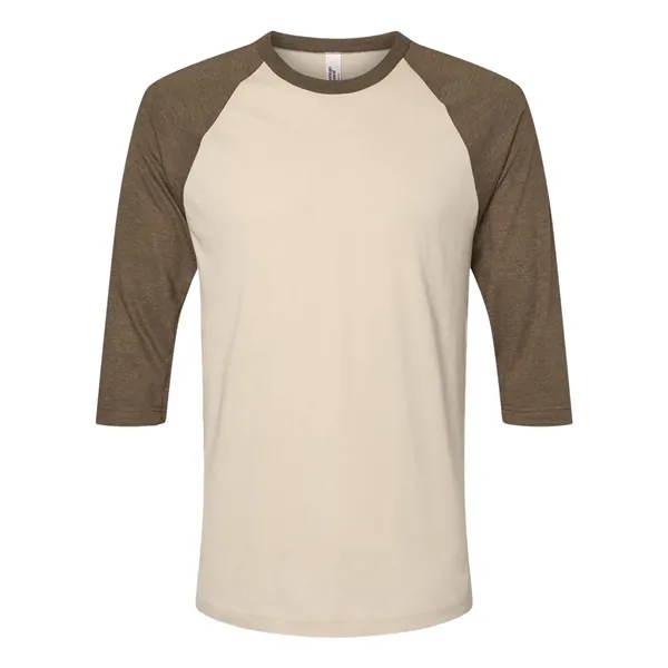 American Apparel Unisex CVC Raglan Tee