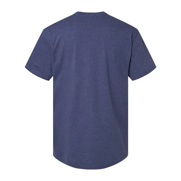 American Apparel Unisex CVC Henley Tee - American Apparel Unisex CVC Henley Tee - Image 10 of 10