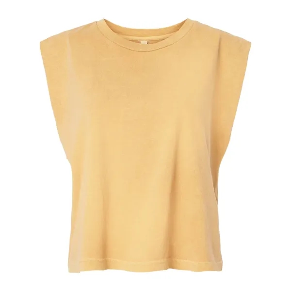 American Apparel Women's Garment-Dyed Heavyweight Muscle Tee - American Apparel Women's Garment-Dyed Heavyweight Muscle Tee - Image 9 of 12