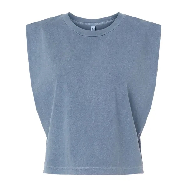 American Apparel Women's Garment-Dyed Heavyweight Muscle Tee - American Apparel Women's Garment-Dyed Heavyweight Muscle Tee - Image 11 of 12