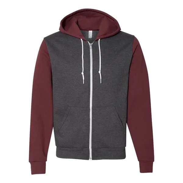 American Apparel Unisex Flex Fleece Full-Zip Hoodie Sweat... - American Apparel Unisex Flex Fleece Full-Zip Hoodie Sweat... - Image 9 of 16
