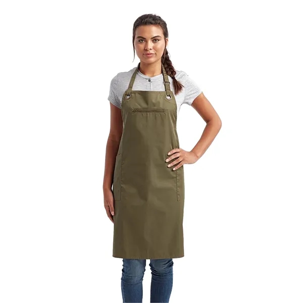 Artisan Collection by Reprime Barley Recycled Bib Apron w... - Artisan Collection by Reprime Barley Recycled Bib Apron w... - Image 0 of 0