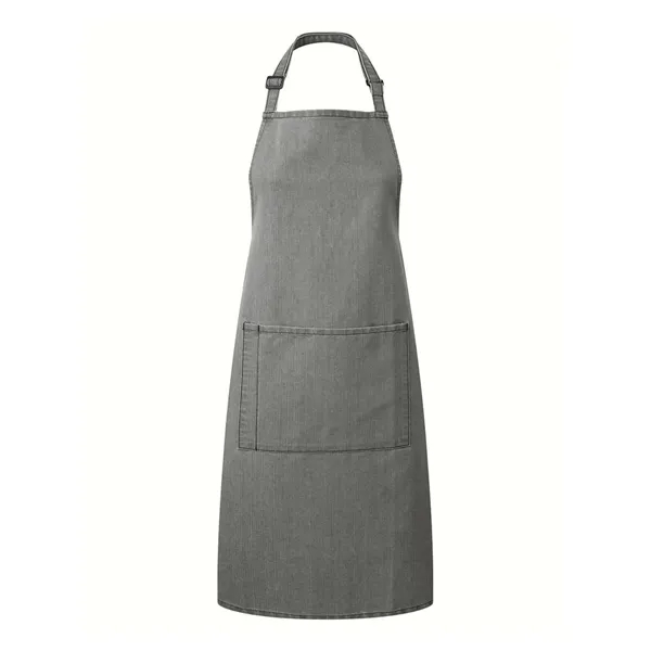 Artisan Collection by Reprime Recycled Bib Apron with Pocket - Artisan Collection by Reprime Recycled Bib Apron with Pocket - Image 2 of 6
