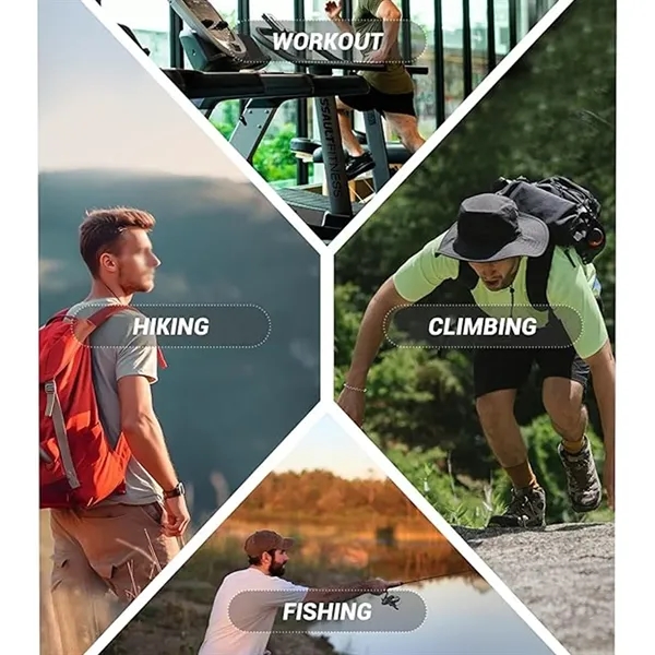 Sports running swim men's short sleeve quick dry T-shirt - Sports running swim men's short sleeve quick dry T-shirt - Image 4 of 4