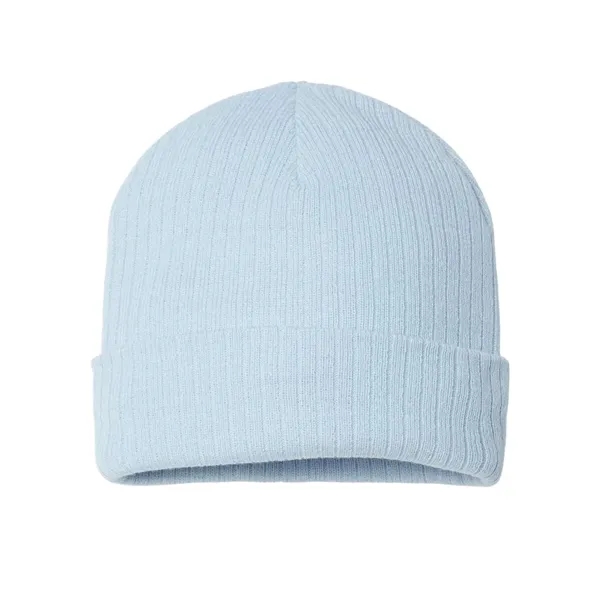 Atlantis Headwear Sustainable Rib Cuffed Beanie - Atlantis Headwear Sustainable Rib Cuffed Beanie - Image 12 of 22