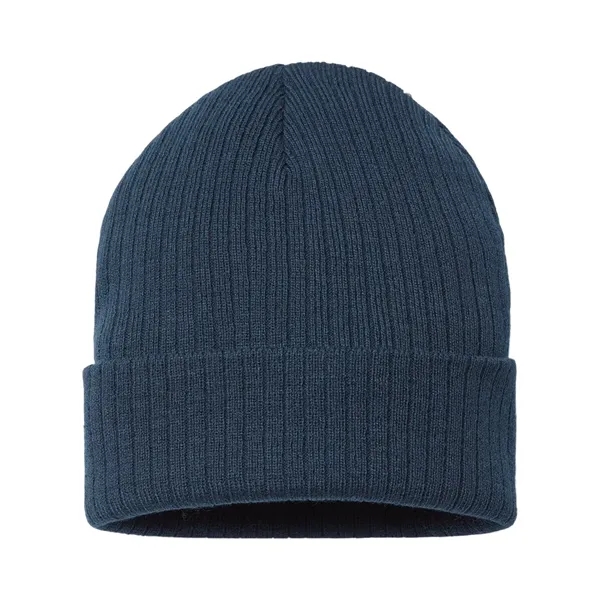 Atlantis Headwear Sustainable Rib Cuffed Beanie - Atlantis Headwear Sustainable Rib Cuffed Beanie - Image 19 of 22