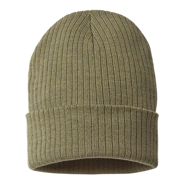 Atlantis Headwear Sustainable Rib Cuffed Beanie - Atlantis Headwear Sustainable Rib Cuffed Beanie - Image 22 of 22