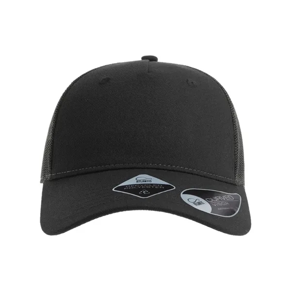 Atlantis Headwear Sustainable Five-Panel Trucker Cap - Atlantis Headwear Sustainable Five-Panel Trucker Cap - Image 3 of 20