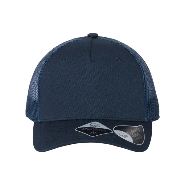 Atlantis Headwear Sustainable Five-Panel Trucker Cap - Atlantis Headwear Sustainable Five-Panel Trucker Cap - Image 11 of 20