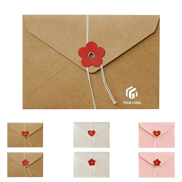 Retro invitation valentine's day wedding paper envelopes - Retro invitation valentine's day wedding paper envelopes - Image 0 of 4