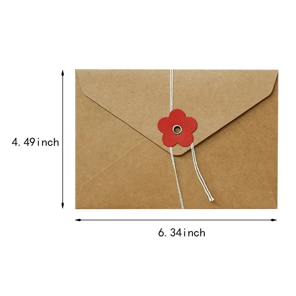 Retro invitation valentine's day wedding paper envelopes - Retro invitation valentine's day wedding paper envelopes - Image 1 of 4