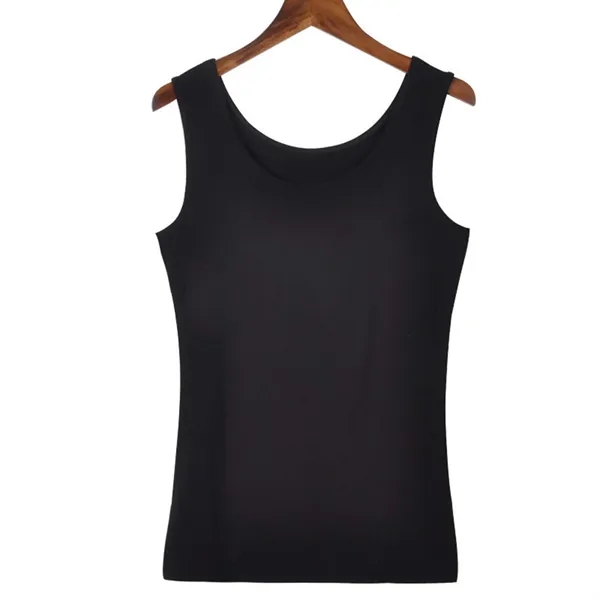 Womens Sleeveless Slim Fit Ribbed Top - Womens Sleeveless Slim Fit Ribbed Top - Image 2 of 5
