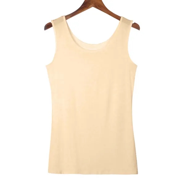 Womens Sleeveless Slim Fit Ribbed Top - Womens Sleeveless Slim Fit Ribbed Top - Image 4 of 5