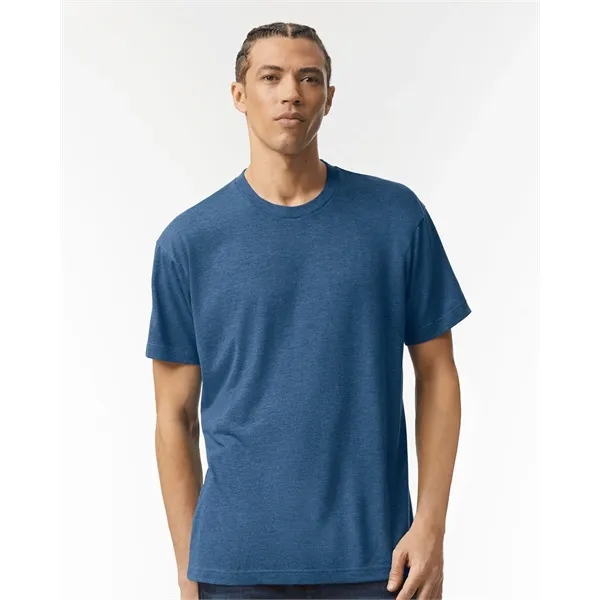 American Apparel Unisex Triblend Track Tee