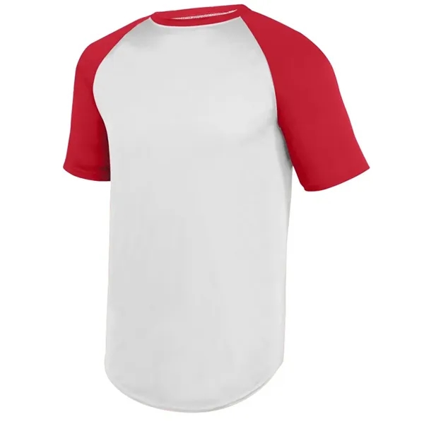 Augusta Sportswear Unisex Wicking Short Sleeve Baseball J...