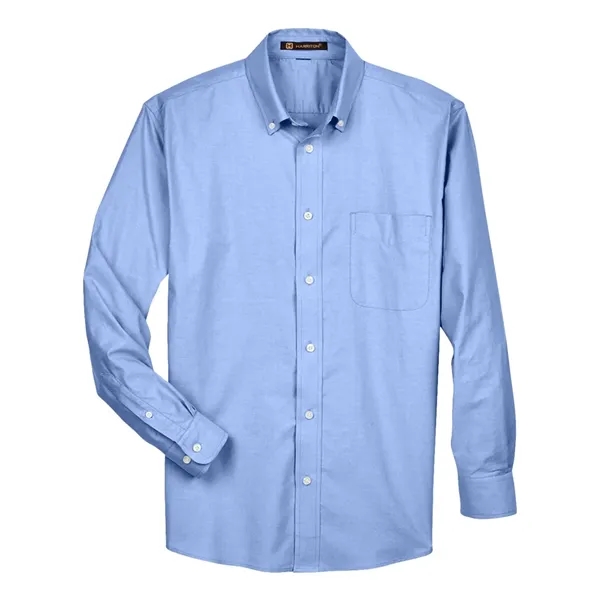Harriton Men's Oxford Shirt - Harriton Men's Oxford Shirt - Image 3 of 8